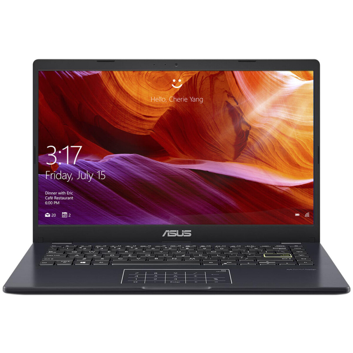 Notebook Laptop Asus E410MA-0H24 14 N5030 128GB 4GB W10 - NEGRO 