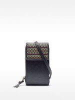 Bolsa Para Móvil De Trenzado Multicolor azul-marino