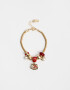 Pulseras Flexibles Multi dijes Pulsera Flexible Multicharm Hello Kitty - Dorado