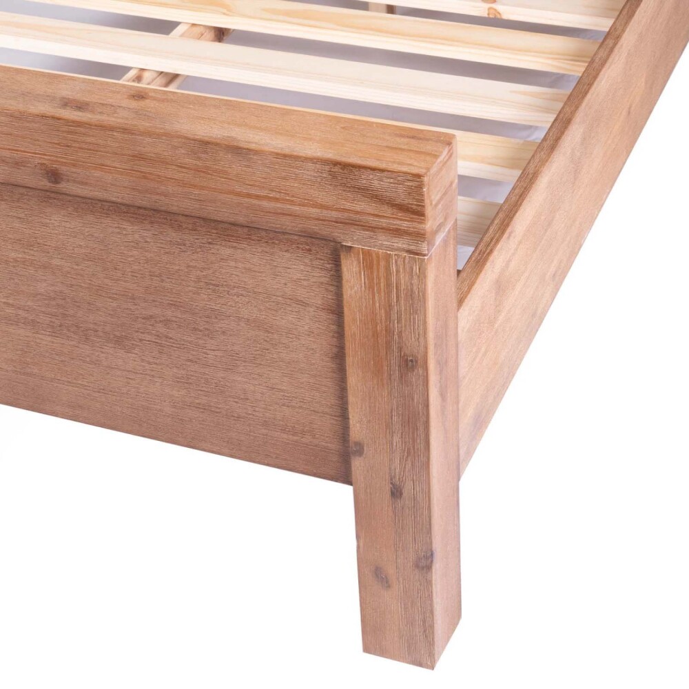 CAMA 1 1/2 PLAZA MADERA-ACACIA NATURAL-BEIGE PRINCE