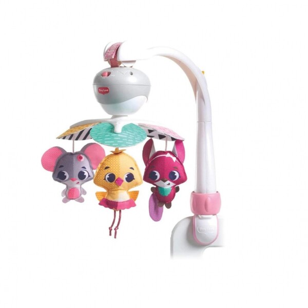 Movil 3 en 1 TINY LOVE Princess rosa