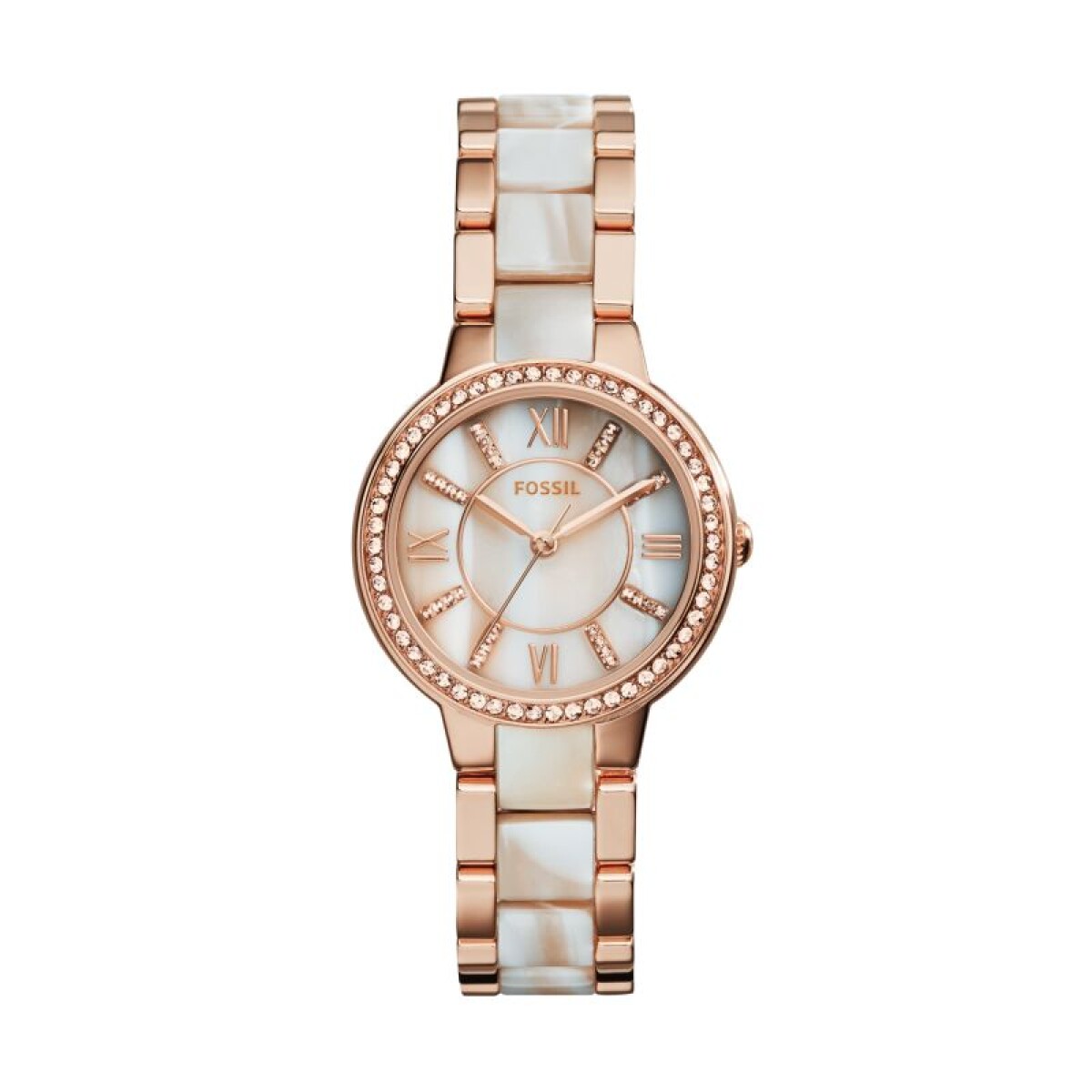 Reloj Fossil Fashion Acero Oro Rosa 