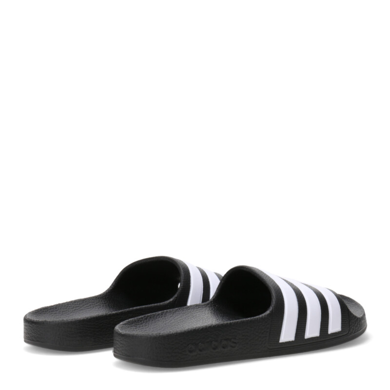 Chanclas de Niños Adidas Adilette Aqua Negro - Blanco