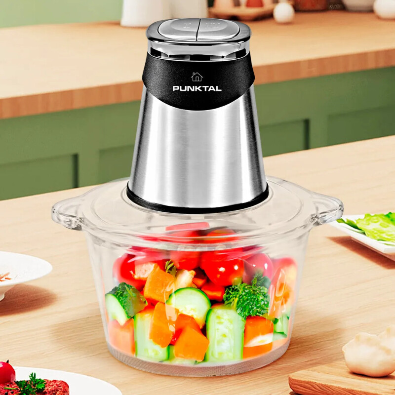 Picadora De Alimentos Punktal 500w Picadora De Alimentos Punktal 500w