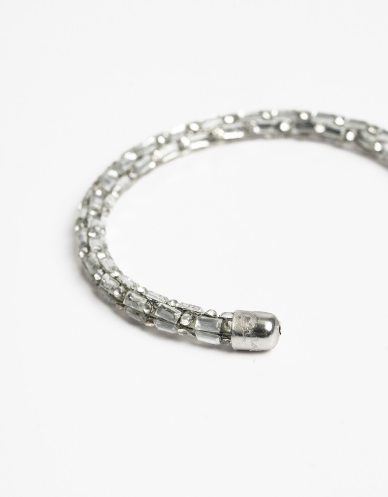 Brazaletes Strass Brazalete De Strass Night - Cristal