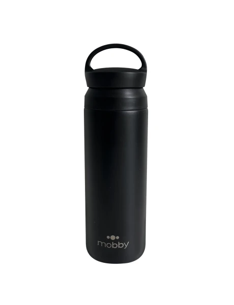 BOTELLA TERMICA C/FILTRO 500ML NEGRO MOBBY BOTELLA TERMICA C/FILTRO 500ML NEGRO MOBBY