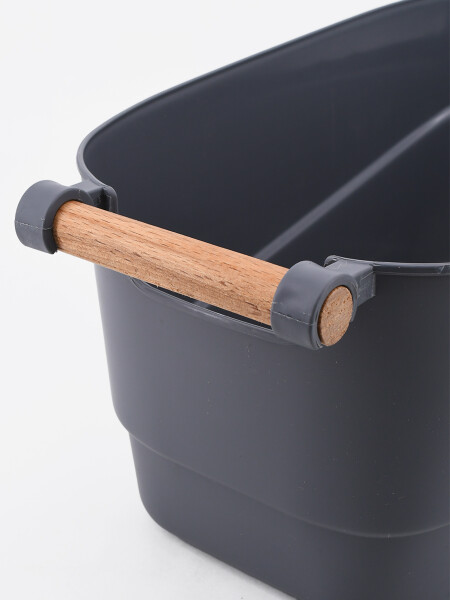 CAJA ORGANIZADORA 10LTS GRIS GRIS