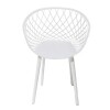 SILLA AYLA GARDEN - COLOR BLANCO SILLA AYLA GARDEN - COLOR BLANCO
