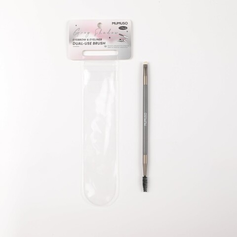 BROCHA DOBLE USO PARA CEJAS Y DELINEADOR BROCHA DOBLE USO PARA CEJAS Y DELINEADOR