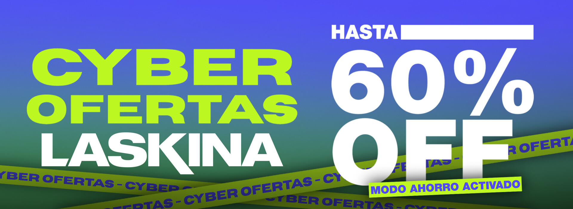 Cyber Ofertas 60%