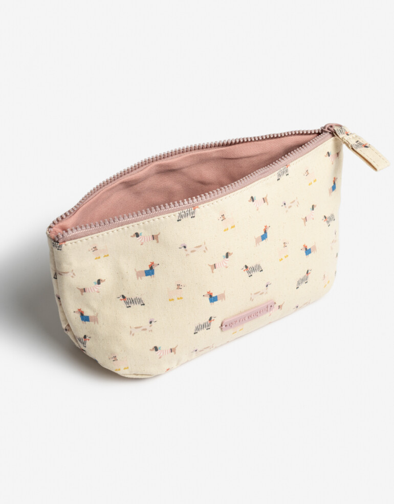 Porta Cosméticos Portacosméticos De Material Reciclado - Estampado Animal Print