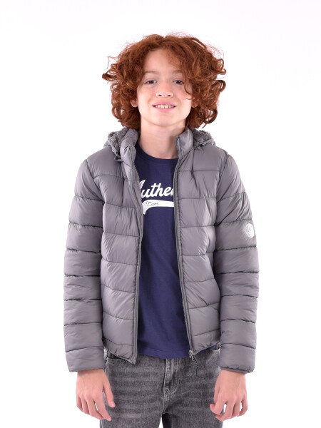 CAMPERA BENCO GRIS OSCURO