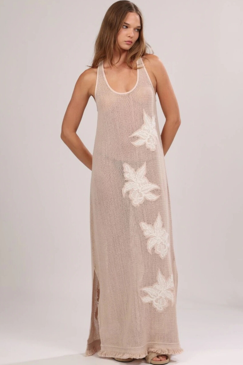 VESTIDO FRAGOLA Beige