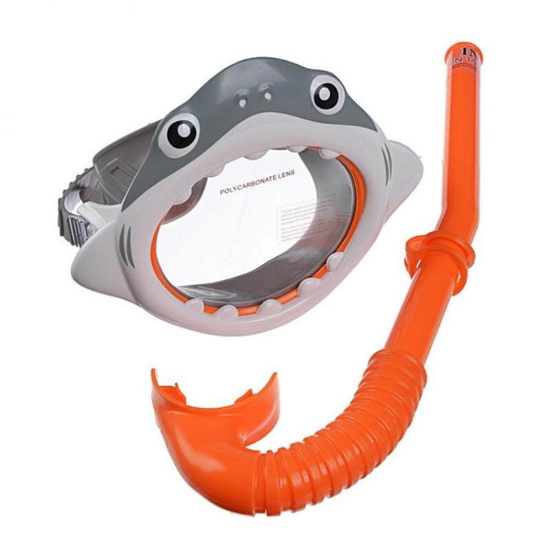 INTEX KIT DE SNORKEL + MÁSCARA POLICARBONATO Intex Kit De Snorkel + Máscara Policarbonato