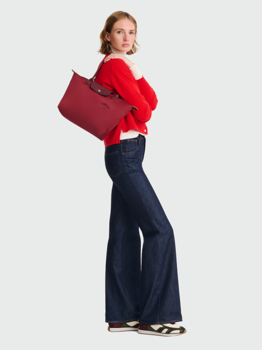 Le Pliage Green M Tote Bag 