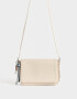 Bandoleras Bandolera Con Charm Crudo - Blanco Crudo