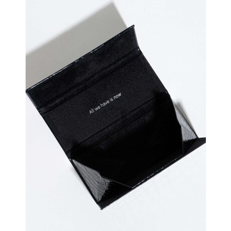 Estuche Plegable Con Textura Negro