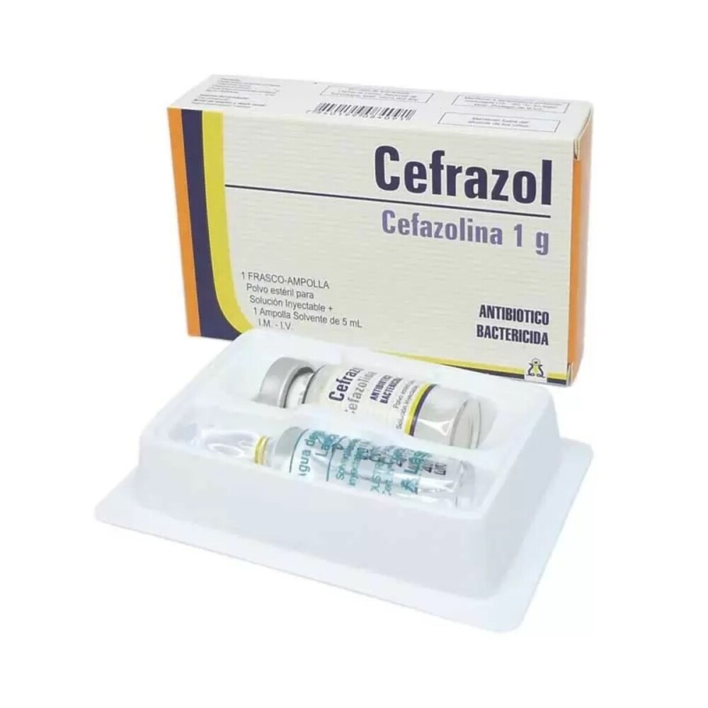 CEFRAZOL 1 GR.AMP.X 1+1 CJ única