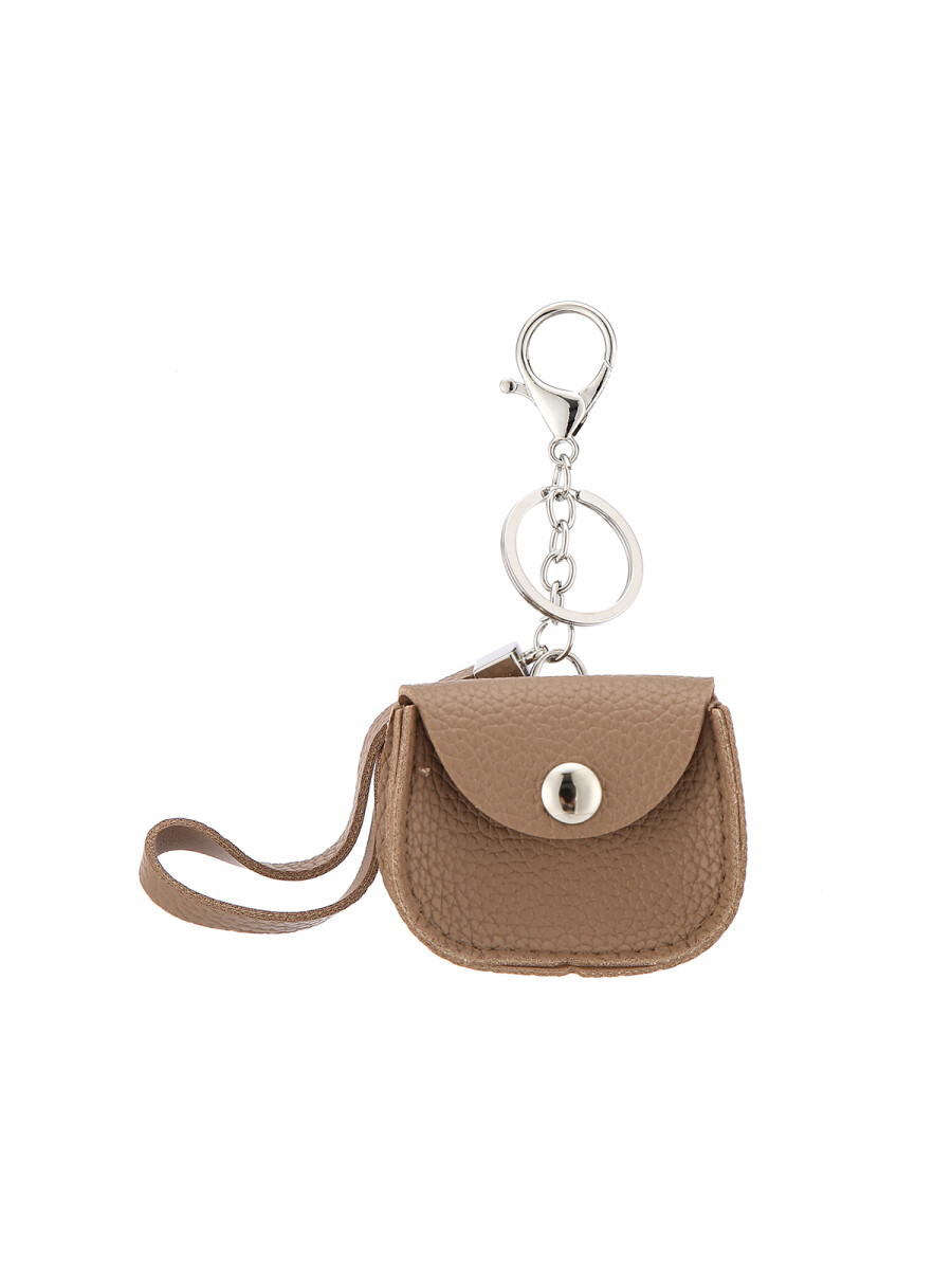 Portamonedas con Broche - Khaki 