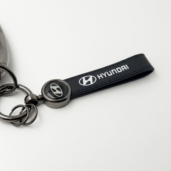 Llavero Para Hyundai Creta - Tucson - Kona Color Negro Llavero Para Hyundai Creta - Tucson - Kona Color Negro