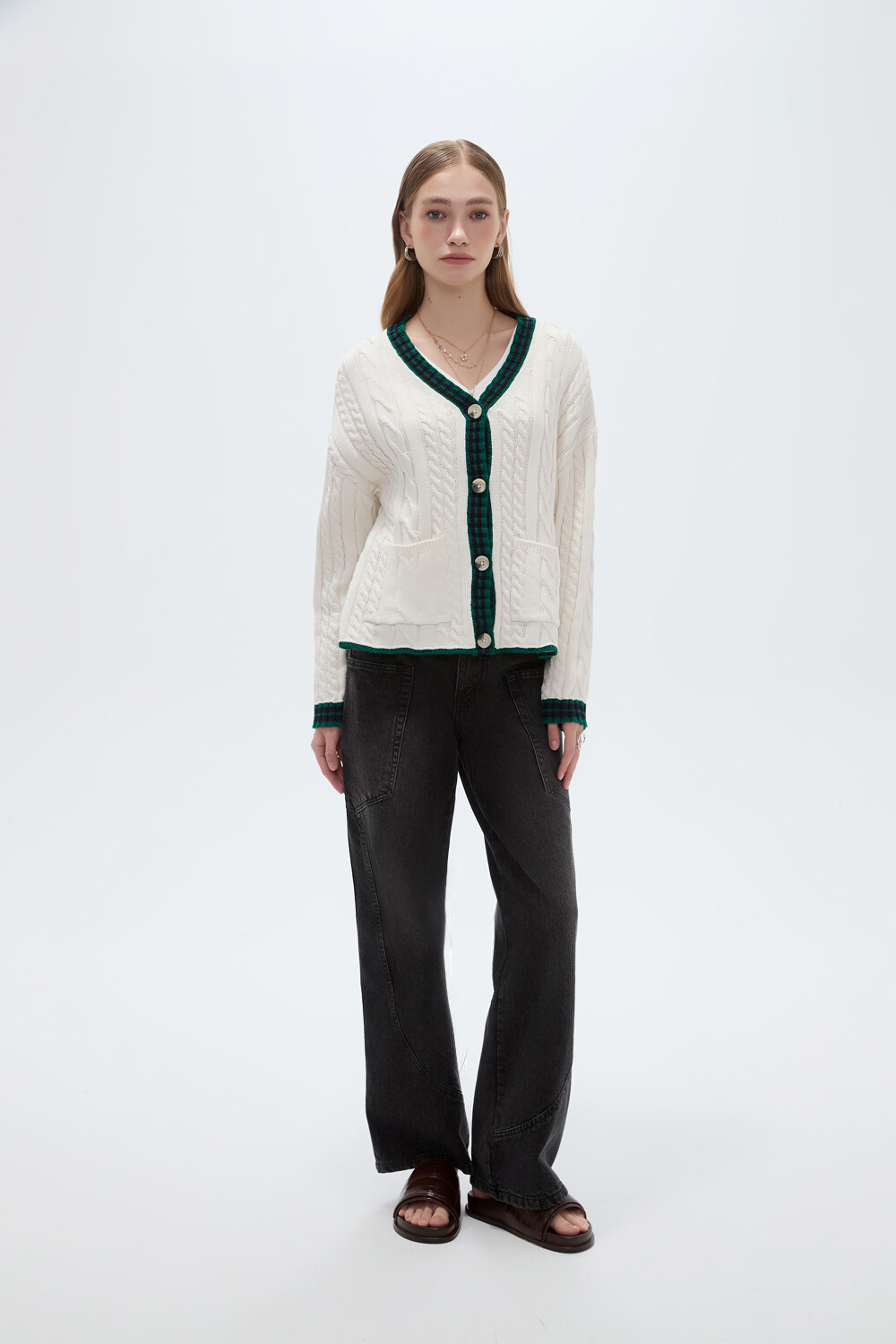 Cardigan Beltio Estampado 1