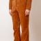 Pantalón de cuero Oxido gamuza