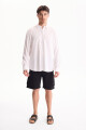 Bermuda De Gabardina Breeze Negro