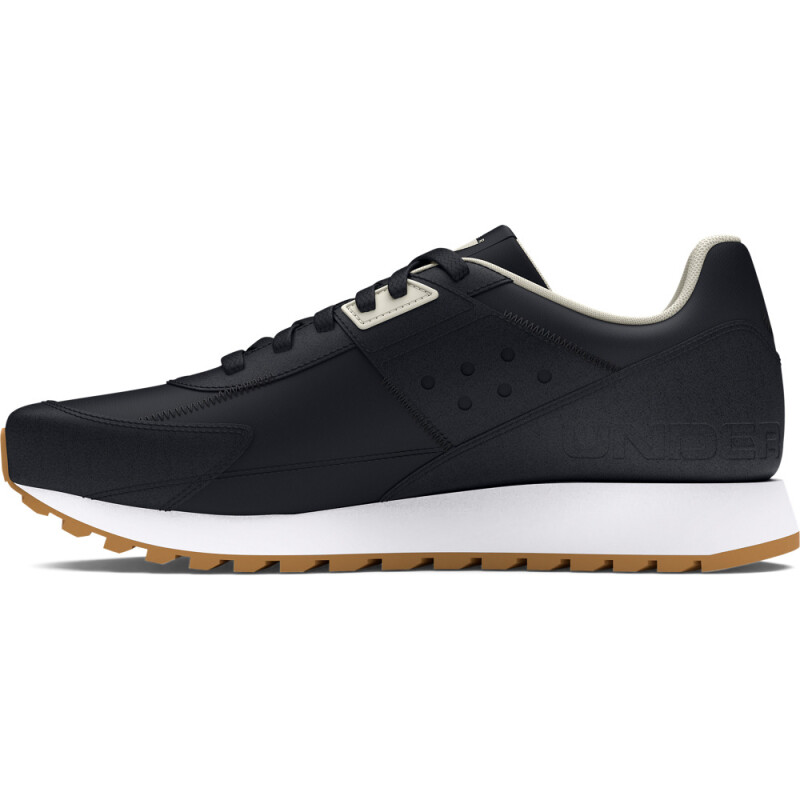 UA W Essential Runner-WHT BLK-001