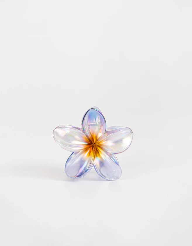 Broche Hawaianas Broche Flor - Violeta Lila