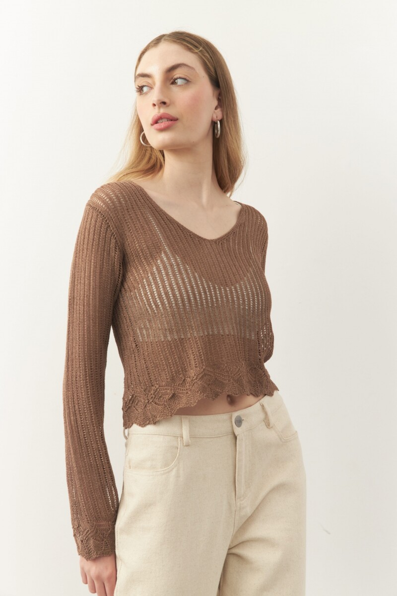 SWEATER AMALIA Cobre