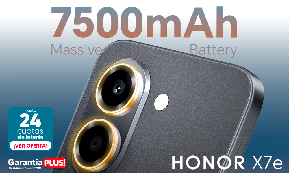 ¡HONOR X7E EN OFERTA!