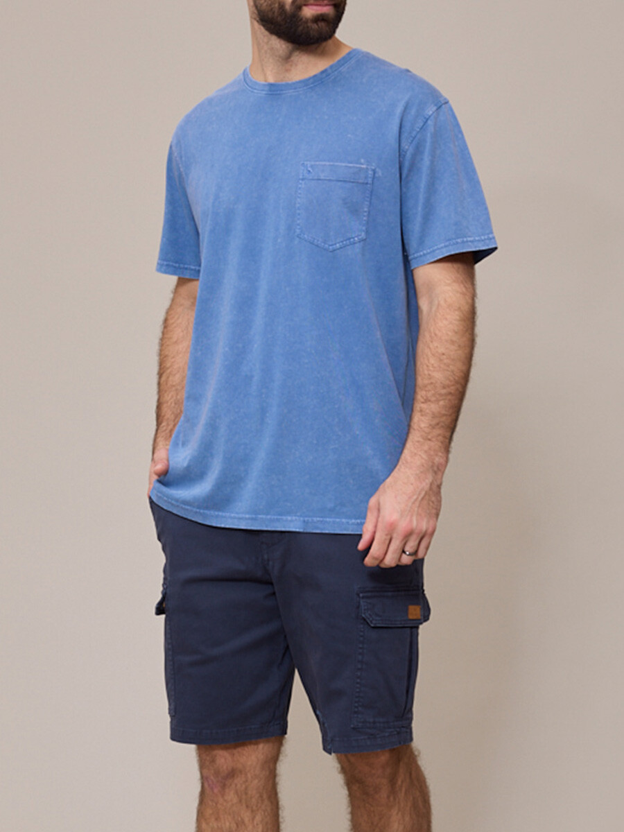 T-SHIRT TEVOL POLANCO - Azul Pacifico 