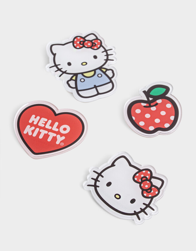 Pin Set De Pines "hello Kitty" - Combinacion Multicolor