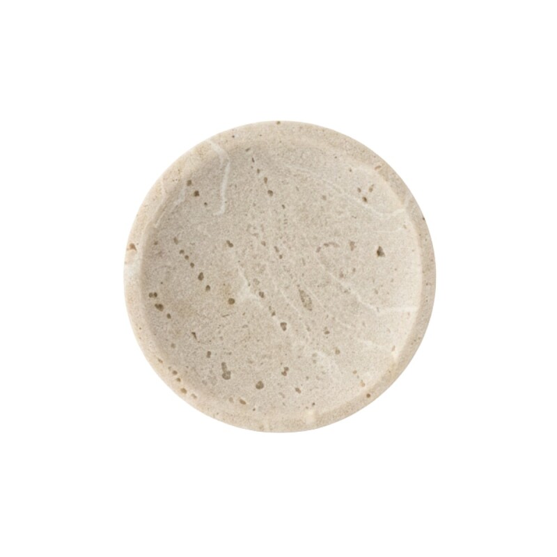 JABONERA BEIGE EFECTO TUFO NATURAL Unica