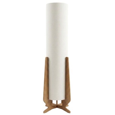 LAMPARA DE PIE IMBUIA CUP BEIGE CL/MARRON Unica