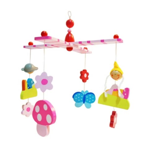 3x2 Movil para bebe de madera en caja 3x2 Movil Para Bebe De Madera En Caja