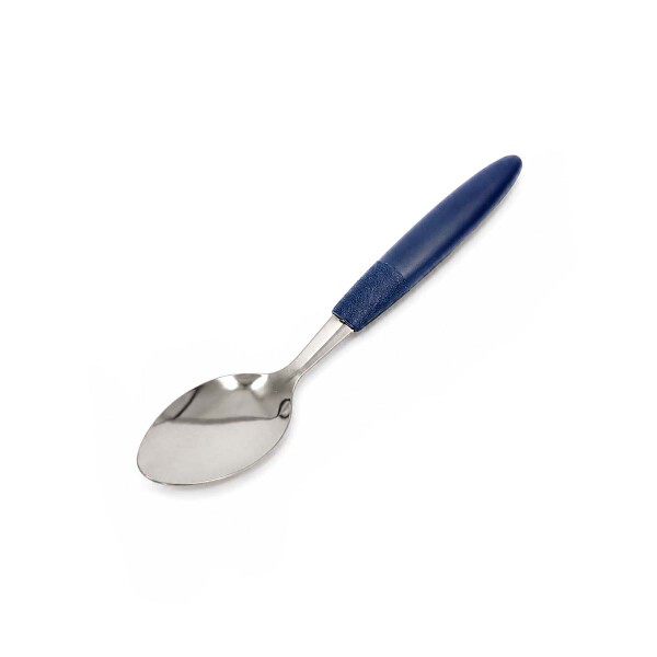 Cuchara de té mango plástico azul KUTT Cuchara de té mango plástico azul KUTT