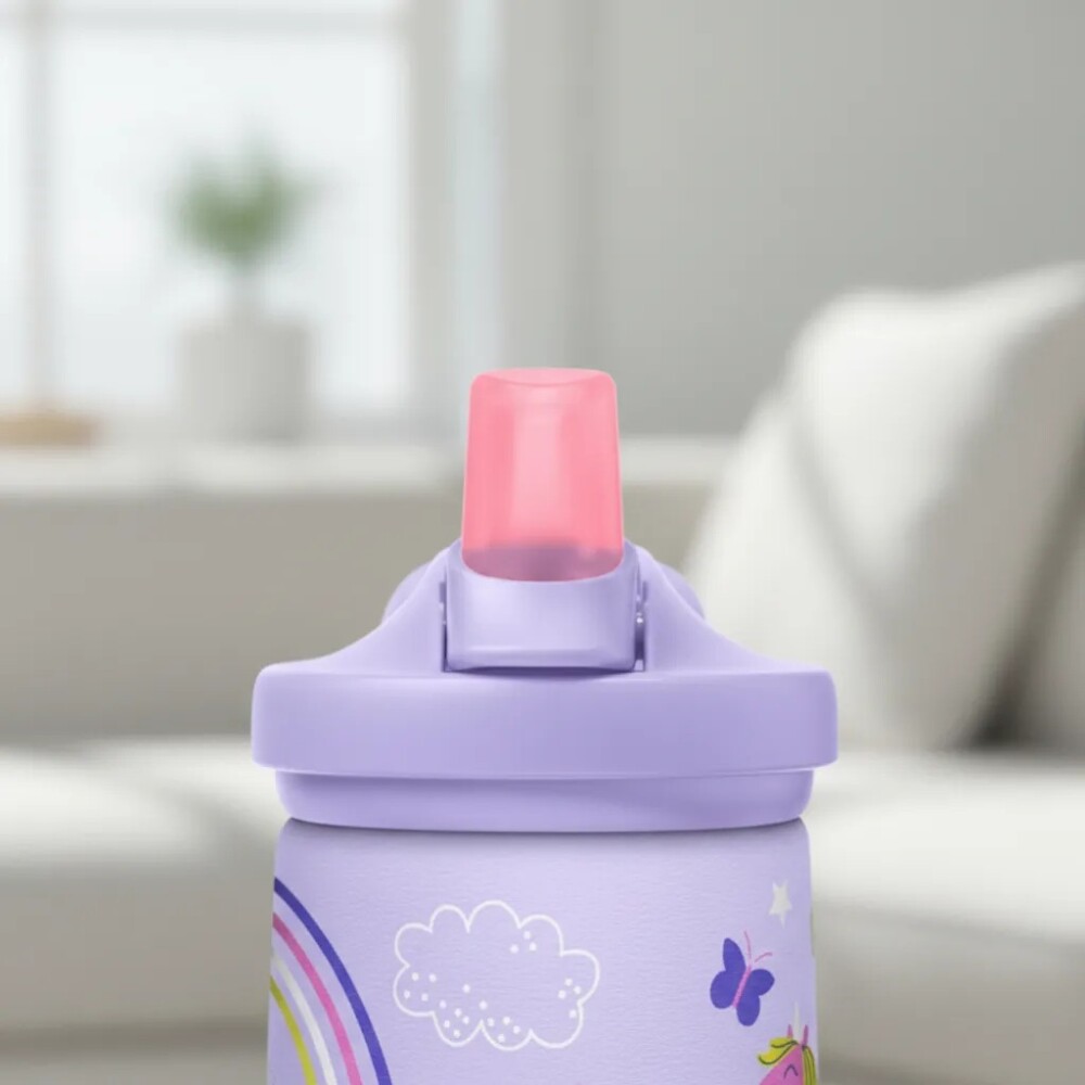 Vaso termico EDDY+ boquilla CAMELBACK unicorn stars lila