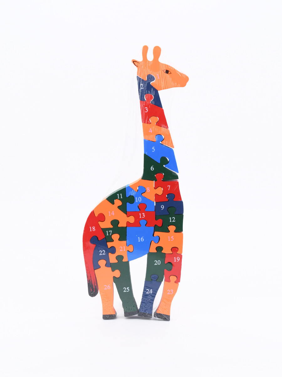 JIRAFA PUZZLE - MULTICOLOR 