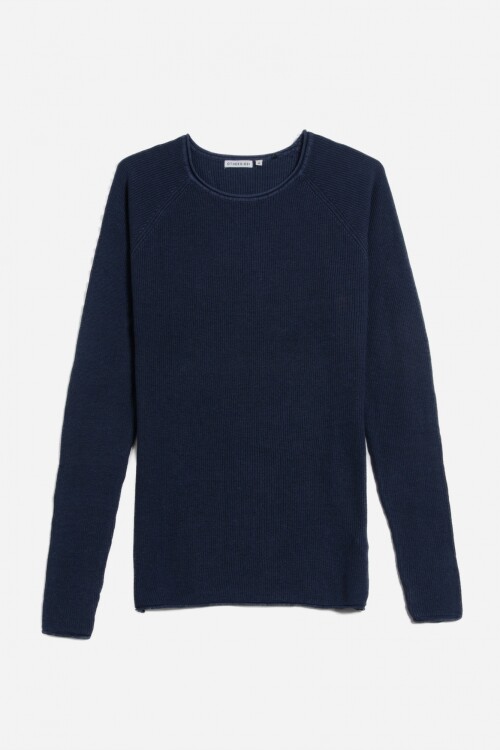 Sweater manga ranglán AZUL MARINO