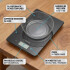 Balanza Digital de Cocina IMBACK con Precisión 1g a 5kg, Acero Inoxidable Color Negro Balanza Digital de Cocina IMBACK con Precisión 1g a 5kg, Acero Inoxidable Color Negro