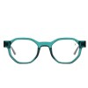 Armazón Geométrico de Lentes de Óptica Chilli Beans Verde Armazón Geométrico de Lentes de Óptica Chilli Beans Verde