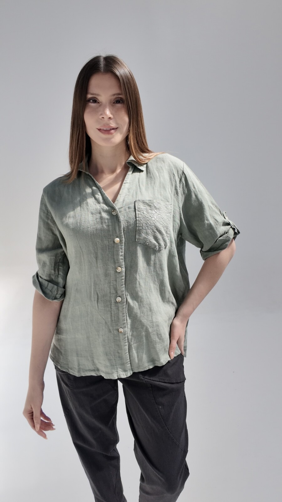 Camisa Singapur Verde