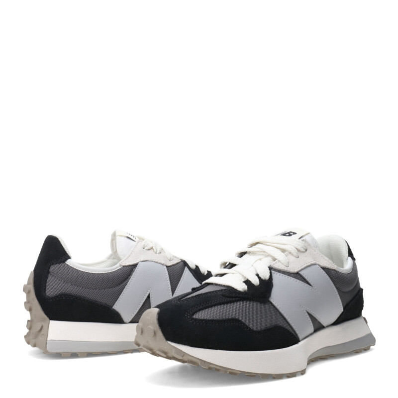Championes de Hombre New Balance 327 Gris - Negro