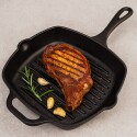 PLANCHA VICTORIA HIERRO FUNDIDO 25X25CM NEGRO