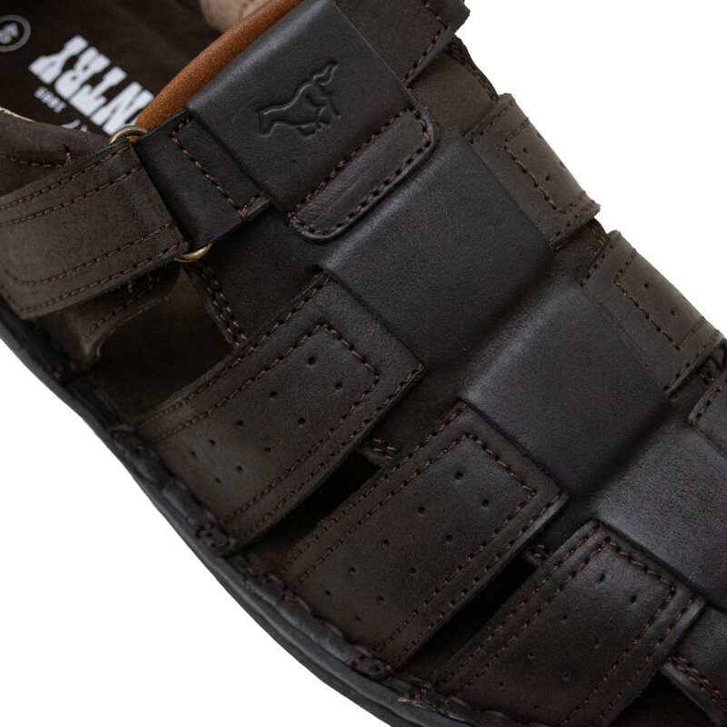 Sandalias Country de Hombre - LODI Marron Oscuro