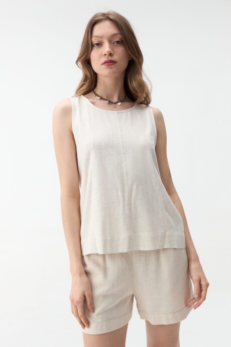 MUSCULOSA RAIZA Beige