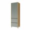 Armario Cocina 70 cm - 2 Puertas 2 cajones - Rainha Gris