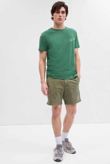 Bermuda 7 Inch Hombre Olive Green