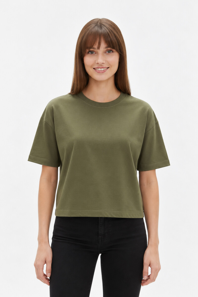 Remera Solisa - Verde Oliva 